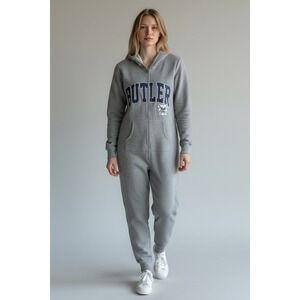 Concepts Sports Gray Butler College Women's Jumpsuit Size XS